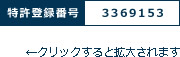 特許登録番号